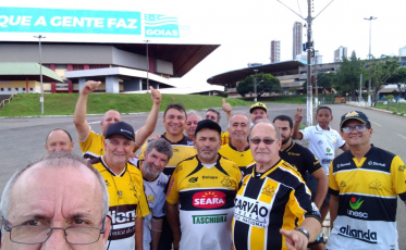 Depois de 1,7 mil quilômetros, a torcida do Tigre chegou!