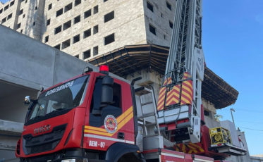 Criciúma: trabalhador sofre choque elétrico em construção e é levado ao hospital