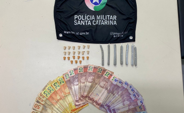 Com ecstasy e maconha, jovem é preso no Centro de Criciúma