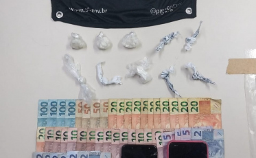 Quatro pessoas são presas por tráfico de drogas em Criciúma