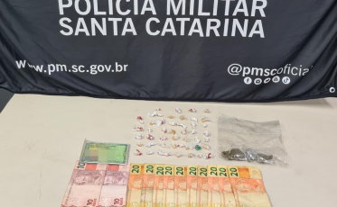 Dois homens são presos por tráfico de drogas em Forquilhinha