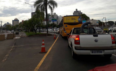 Trânsito é complicado no Centro de Criciúma