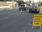 Testes seguem no trânsito do Pinheirinho