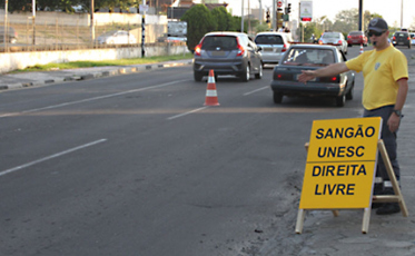 Testes seguem no trânsito do Pinheirinho