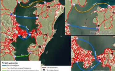Estado estuda rotas de transporte marítimo na Grande Florianópolis