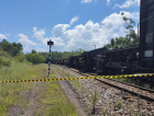 Vagões com carvão mineral descarrilam em Içara