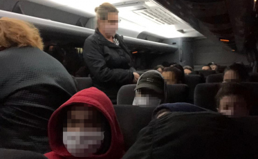 De Treviso para Criciúma, passageiro reclama de ônibus lotado