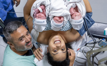 Gestação rara é registrada em hospital de Tubarão
