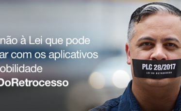 Ubers de Criciúma fazem manifesto contra PLC 28/2017 (vídeo)