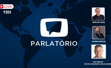 Parlatório recebe Udo Döhler, candidato a vice de Carlos Moisés