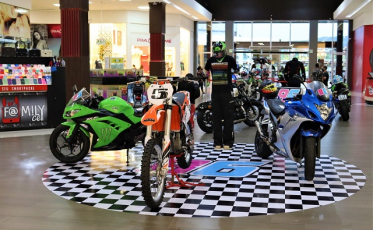 Criciúma Shopping abre o ano com exposição de motos e equipamentos para motociclistas 