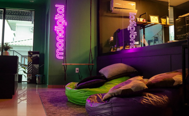 Um lugar onde tudo foi pensado para aflorar a criatividade