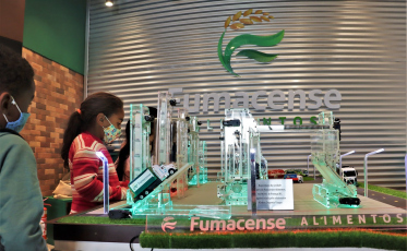 Alunos do Bairro da Juventude aprendem sobre a indústria do arroz