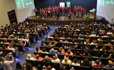 Noite em grande estilo para celebrar as ações de Extensão na Unesc