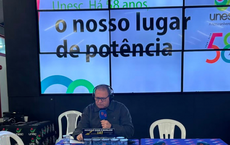 Ouça ao vivo: Programa Adelor Lessa tem edição especial pelos 58 anos da Unesc