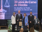 Presidente do TJSC discute futuro da Justiça em palestra na Unesc