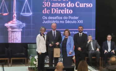 Presidente do TJSC discute futuro da Justiça em palestra na Unesc