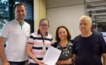 Unesc doa computadores para Associação Deficientes Visuais Sul