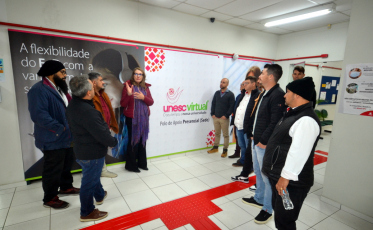 Unesc Virtual recebe representantes de polos do Instituto Mix de todo o Brasil