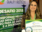 Unesc recebe certificado internacional por rendimento na área de gestão