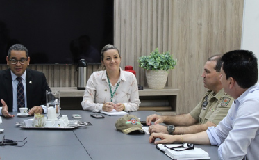 Unesc e Polícia Militar dialogam pela segurança do campus e seus arredores