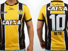 Mesmo sem contrato, camisa do Criciúma continua com a logo da Caixa