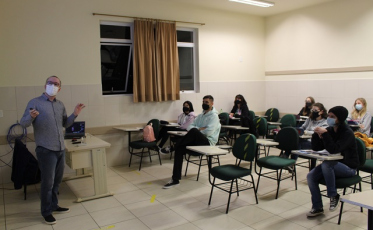 2022 com aulas em formato presencial na UniSatc