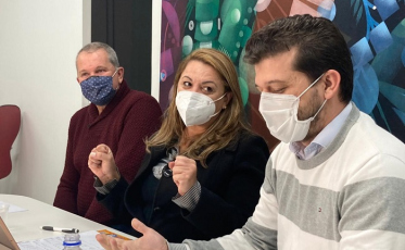 Senador Esperidião Amin garante recursos para mais uma usina de asfalto no Sul