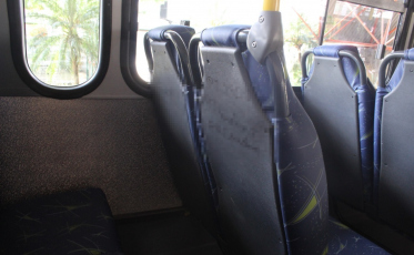 Usuários vandalizam ônibus novos em Criciúma