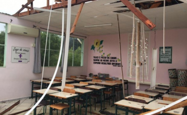 Vendaval: 135 municípios atingidos em Santa Catarina