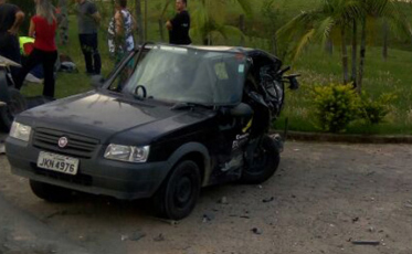 Acidente bloqueia rodovia em Cocal do Sul 