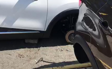 Fake News: Vídeo com veículos sem rodas não é na Renault de Lages