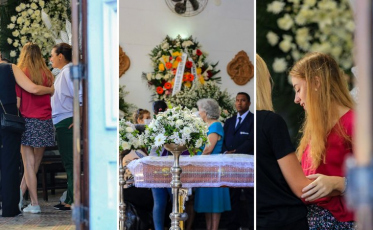 Amigos, fãs e familiares se despedem de Susana Naspolini no Rio