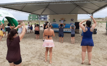 Tempo nublado não foi um problema para o Verão Mais Unesc (VÍDEOS)