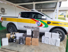 Polícia apreende 144 garrafas de vinho argentino em Lages