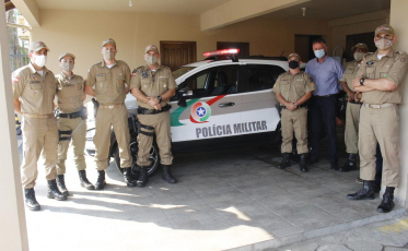 Nova viatura para a Polícia Militar de Forquilhinha