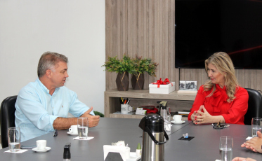 Unesc recebe a visita do prefeito de Florianópolis