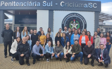 Acadêmicos do curso de Direito realizam visita técnica à Penitenciária Sul