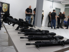 Polícia Civil de Criciúma recebe dez fuzis israelenses com verba do convênio com a Prefeitura