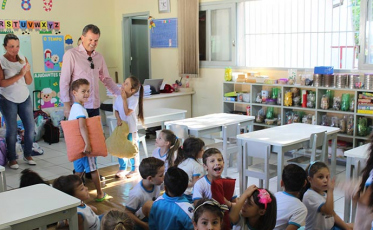 Quase 2 mil alunos retornam às aulas em Nova Veneza