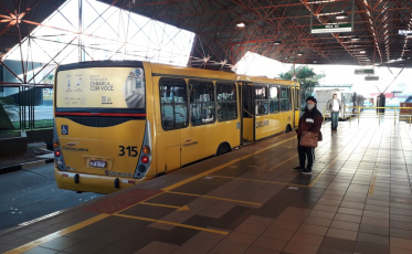 A tímida volta dos ônibus em Criciúma