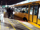 Um primeiro dia de movimento fraco nos ônibus
