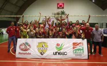 Unesc renova contrato com o Vôlei feminino do Mampituba