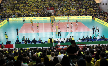 Criciúma receberá amistoso internacional entre Brasil e Chile no vôlei masculino