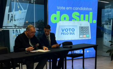 Entidades empresariais lançam campanha “Voto pelo Sul” para fortalecer representatividade da região