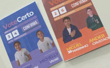 Crianças de Lauro Müller vão às urnas para aprender cidadania