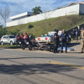 Adolescente de 17 anos morre em acidente entre moto e caminhonete em Criciúma