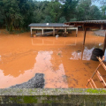 Chuva intensa provoca alagamentos e interdições em 24 municípios de SC