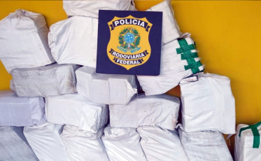PRF faz maior apreensão de cocaína do ano em SC: quase meia tonelada é interceptada na BR-101