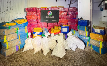 Polícia Militar apreende quase 1,8 tonelada de maconha em depósito em Maracajá